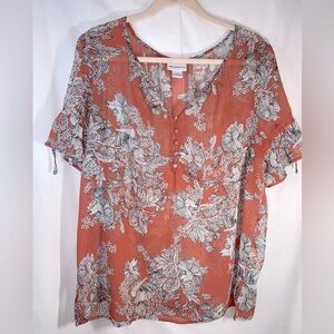 Liz Claiborne floral blouse